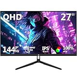 Z-Edge 27 Zoll QHD Gaming Monitor 144Hz(DP) 2K 1ms MPRT 2560x1440 IPS Black,...