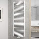 Schulte Bad-Heizkörper Turbo, 170 x 60 cm, 906 Watt Leistung, Mittelanschluss,...