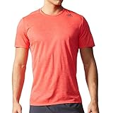 adidas Herren Supernova Short Sleeve T-Shirt (rot, L)