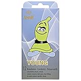 AMOR Young Kondome 12er Pack I 49 mm Breite I Premium Kondome extra feucht I...