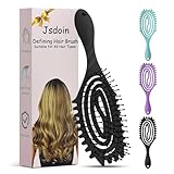 Haarbürste ohne Ziepen, Entwirrbürste auch für Locken & Lange Haare Locken...