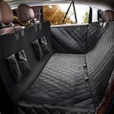 MZROT Hundedecke Auto Rückbank, 4-IN-1 Autoschondecke Hunde Autositz Rückbank...