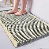 WONGS BEDDING Badematte rutschfest, Badezimmerteppich Groß Waschbar Badteppich,...