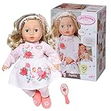 Baby Annabell, Puppe, Sophia 43cm, weiche Puppe mit langen blonden Haaren, inkl....