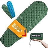NATURBUMMLER® Isomatte Ultraleicht [Cloud Nap+] Aufblasbare Luftmatratze...