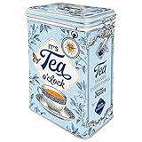 Nostalgic-Art Retro Teedose, 1,3 l, Classic Tea, Geschenk-Idee für...