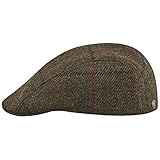 Sterkowski Norte Schiebermütze Herren Tweed | Harris Tweed Schiebermütze Mit...