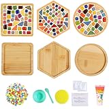 AiYoYo 3 Stück Mosaik Untersetzer DIY Bastelset Geschenke für Erwachsene...