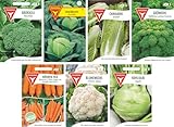 Frankonia-Samen / Kohlgemüse/ Samen-Sortiment / 7 Kohlgemüsesorten / Brokkoli...
