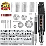 Winload Elektrischer Gravierstift, 78 Stück Gravierwerkzeugsatz, Elektro...