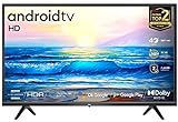 TCL 32S5209 LED Fernseher 80 cm (32 Zoll) Smart TV (HD, Android TV, HDR, Micro...