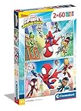 Clementoni - 21625 - Supercolor Puzzle - Marvel Spidey and His Amazing Friends -...