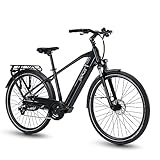 DERUIZ 28Zoll Modell Marble E-Bike mit 644Wh großem Akku RH 45cm BAFANG...