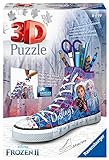 Ravensburger 3D Puzzle 12121 Sneaker Disney Frozen 2 - Praktischer Stiftehalter...