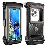 ShellBox wasserdichte Handyhülle Unterwasser Wasserfeste 30m Handy...