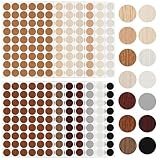 756 Stück Selbstklebend Abdeckkappen, 14 Farben Schraubenabdeckung, 21 mm Rund...