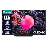 Hisense 55A85K 139cm (55 Zoll) Fernseher, OLED, 4K, HDR, Dolby Vision IQ &...