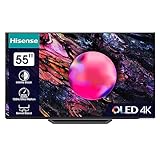 Hisense 55A85K 139cm (55 Zoll) Fernseher, OLED, 4K, HDR, Dolby Vision IQ &...