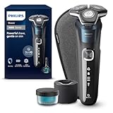 Philips Shaver Series 5000 – Elektrischer Nass- und Trockenrasierer mit SkinIQ...