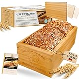 HOLZBROTZAUBER 30cm Brotbackform aus Buchenholz - Brot selber backen Backform -...