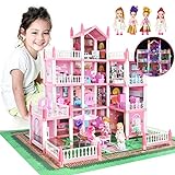 Puppenhaus Traumhaus für Mädchen,Spielzeuge ab 6 Jahren Mädchen,Spielhaus...
