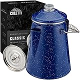 Coletti Klassischer Kaffee-Perkolator – Perkolator-Kaffeekanne,...