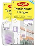Aeroxon Textilschutz Hänger 2x3 - Mottenschutz für Kleiderschrank, Wirksamer...