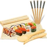 sebudion 10 Stück Sushi Set, wiederverwendbares Sushi Maker Set，enthält 3...