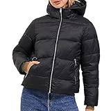 JACK&JONES Damen JXBILLIE Puffer Jacket OTW SN Jacke, Black, M