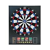 Dartscheibe Elektronische mit 12 Darts und 100 Dartspitzen, Stahldarts mit 27...