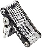 Topeak TT2583B Mini PT30 Multitool schwarz, 7,4 x 4 x 1,9 cm