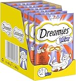 Dreamies Mix Katzensnacks mit Huhn & Ente – Außen knusprig & innen cremig –...