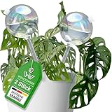WENDOWERK® Bewässerungskugeln [2 Stück] Für Outdoor & Indoor Pflanzen -...