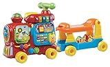 VTech Baby ABC-Eisenbahn – Rutschfahrzeug, Zieh- oder Laufwagen und Spielboard...