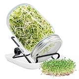 LTHERMELK 1000 Ml KeimgläSer-Set, Keimglas FüR Sprossen, Ausgestattet Mit...