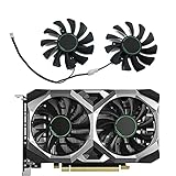 DOTODO 75 mm HA8010H12F-Z CGPU Grafikkarten-Lüfter, Ersatz für MSI GeForce GTX...