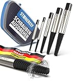 STONE REEF Schraubenausdreher Set Profi [5-teilig aus HSS 4341] - Linksausdreher...