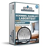 IVARIO Raumluft-Schimmel-Test – Labortest für 1 Raum – professionelle...