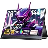 UPERFECT Gaming Monitor 144Hz 18' Portable Monitor 2K 2560x1600 mit...
