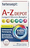 tetesept Vitamin A-Z Depot Tabletten | 1 x 40 Tabletten Depot |...