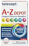 tetesept Vitamin A-Z Depot Tabletten – Nahrungsergänzungsmittel für eine...