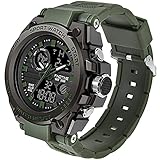 findtime Herren Sport Uhren Militär Outdoor Große Armbanduhr Digital Analog...