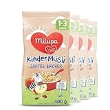 Milupa Kindermüsli Zartes Bircher – Getreide Frühstück Müsli von 1 bis 3...