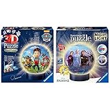 Ravensburger 3D Puzzle 11842 - Nachtlicht Puzzle-Ball Paw Patrol - 72 Teile - ab...