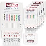 5 x Hochsensible Drogentest-Kits | Tests für 7 Drogen im Urin: Kokain,...