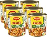 MAGGI Gemüse-Ravioli in Tomatensauce: Teigtaschen in Tomaten-Gemüsesauce, ohne...