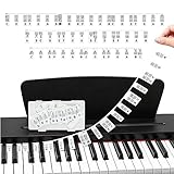 Klaviertastatur Notenetiketten,Silikon Klaviernoten Anleitung,Piano Keyboard...