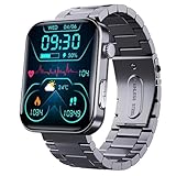 Wizvox 2025 Smartwatch Herren, 24 Stunden-Gesundheitsü-berwachung EKG Uhr EKG...