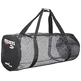 Mares Tauchtasche Cruise Mesh Transporttasche, Black, 95.3 x 38.1 x 38.1 cm,...