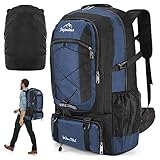 Auniq Wanderrucksack 75L, Herren Damen Wasserdichter Trekkingrucksack...